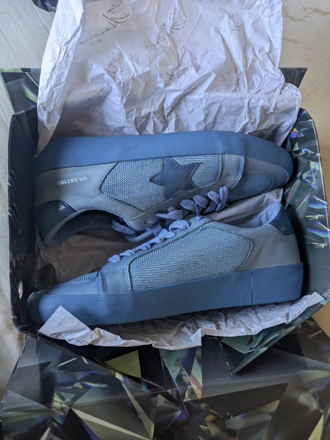 Vintage Havana Women's Sneakers - Blue Size 11 image indicator(10)