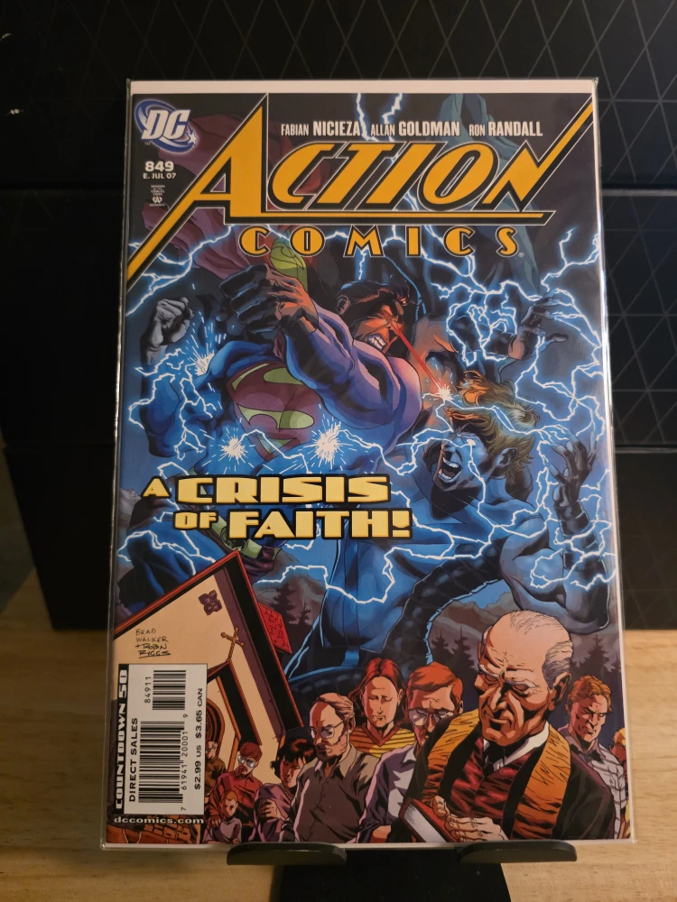 Action Comics #849 - A Crisis of Faith!