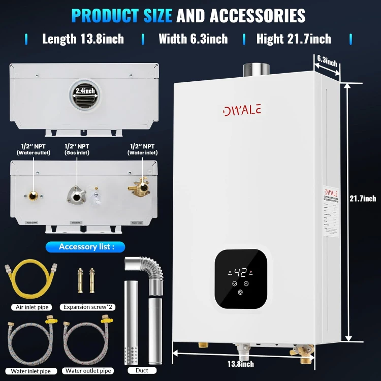 Tankless Propane Gas Water Heater BNIB - photo 5