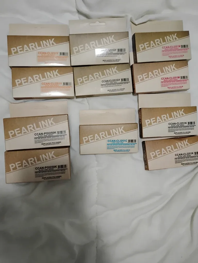 11 Cannon ink replacement Pixma cli 251