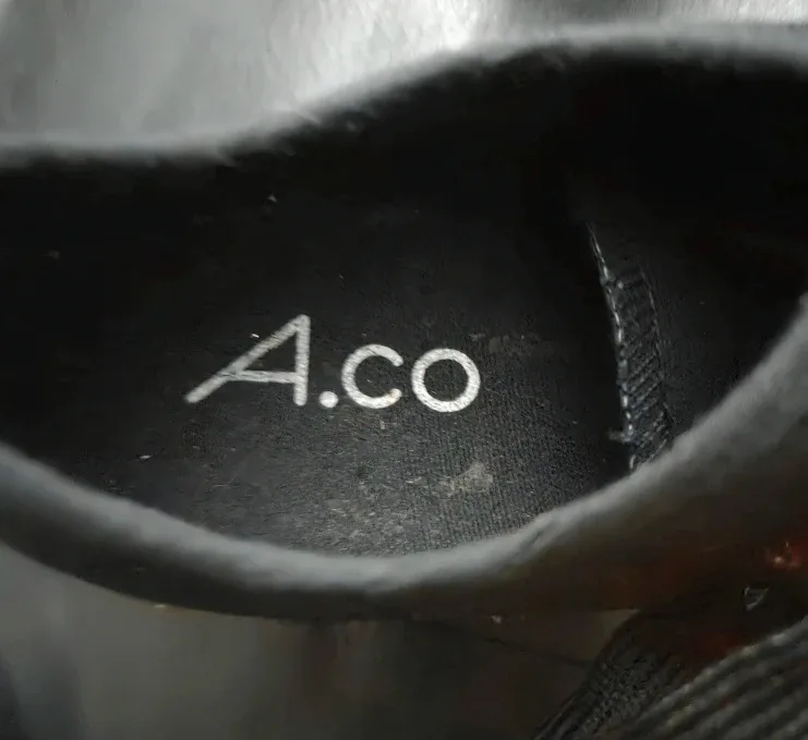 A.co Black Sneakers - Size 8 image indicator(3)