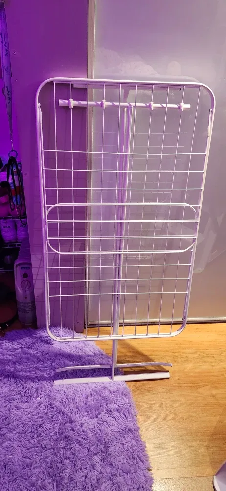 White Clothes Drying Rack