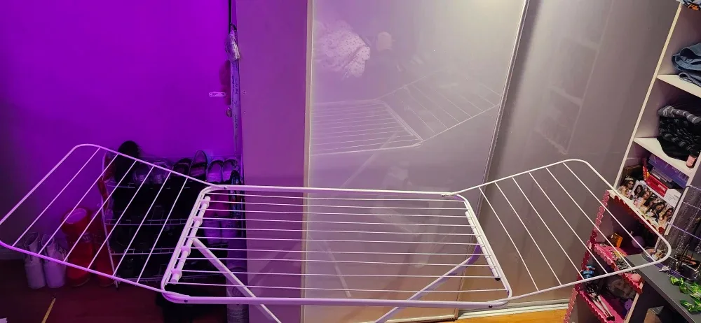 White Clothes Drying Rack image indicator(4)