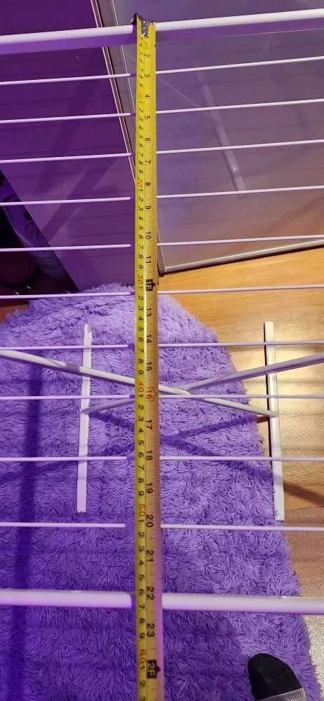 White Clothes Drying Rack image indicator(6)