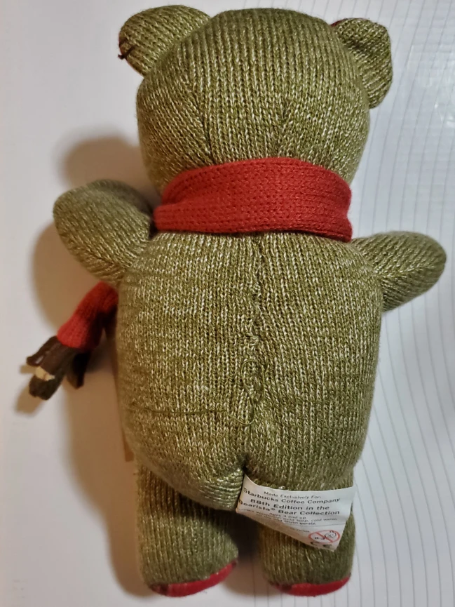 2009 Starbucks Christmas Bearista (10")($15 Firm) - photo 3