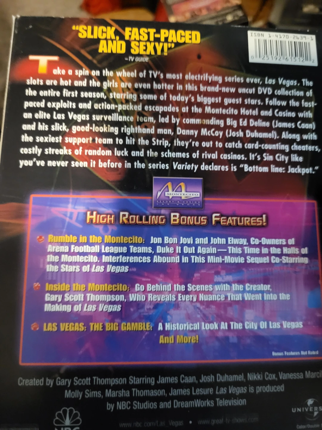 Las Vegas: Uncut & Uncensored - Season One DVD - photo 2