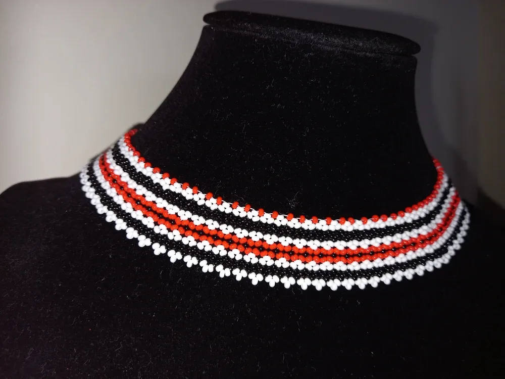 Handmade Beaded Sylianka - embroidery motifs