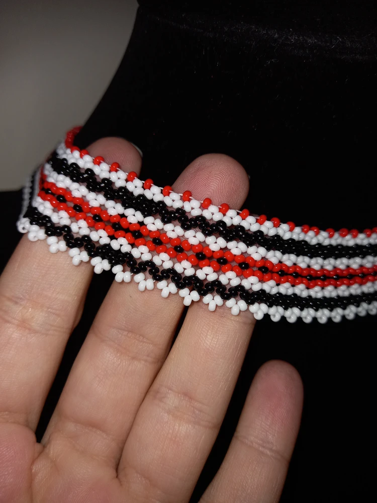 Handmade Beaded Sylianka - embroidery motifs - photo 3