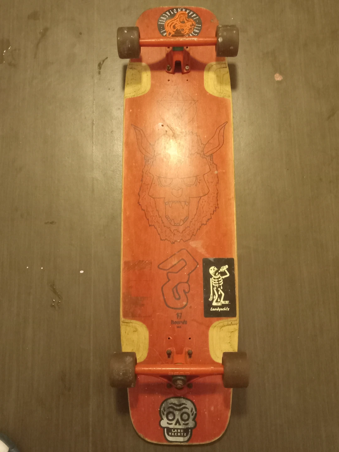 Landyachtz Longboard with Bear Trucks