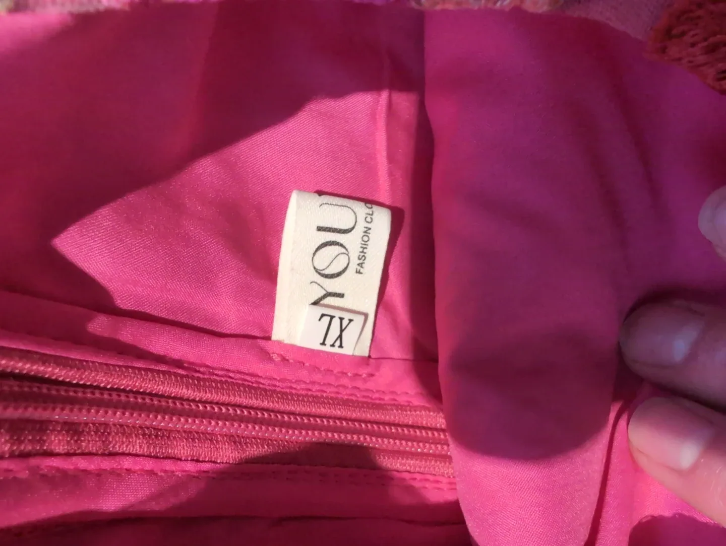 YOU Fashion CLO Pink Floral Dress - Size XL image indicator(2)