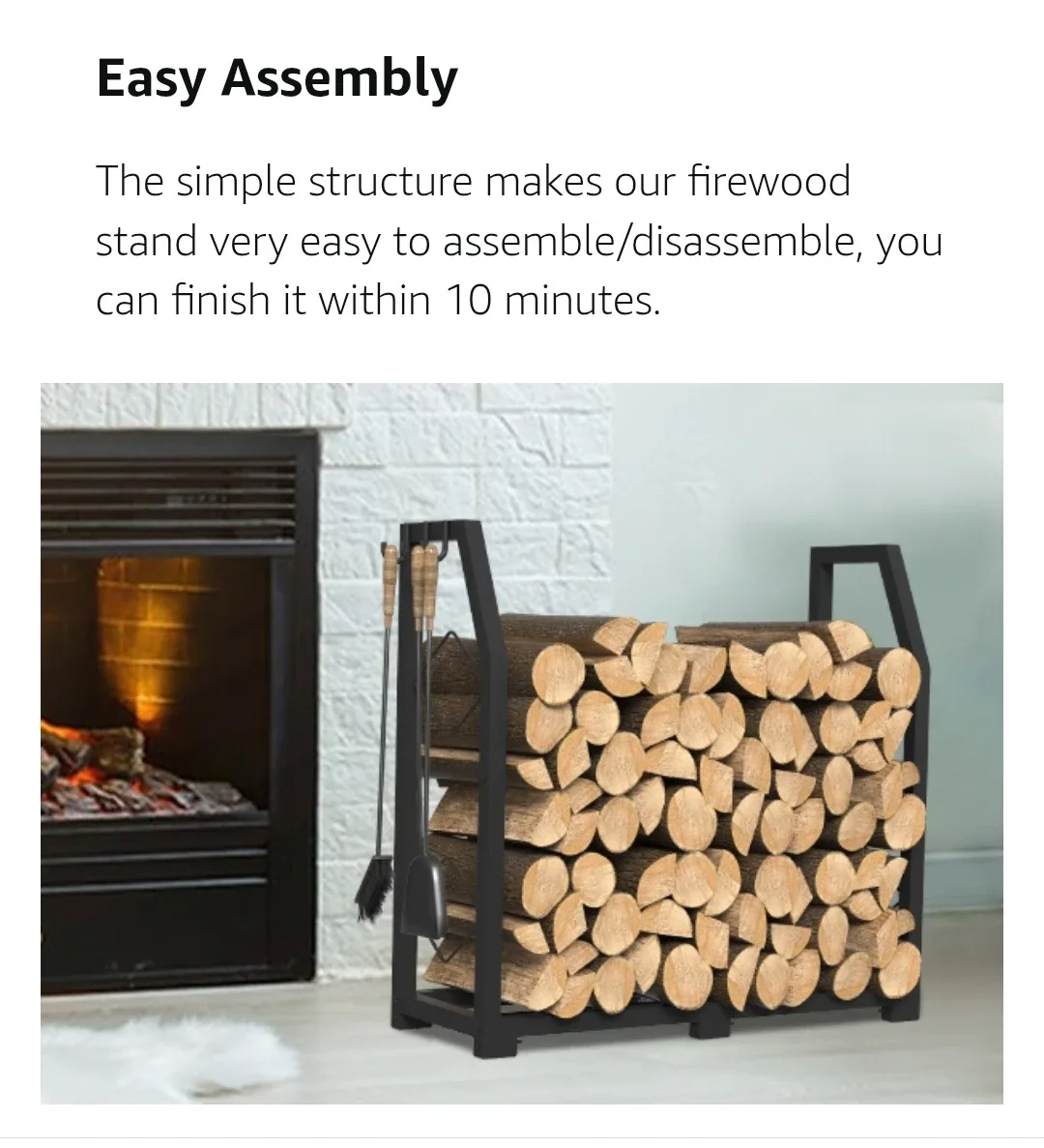 Brightown Firewood Storage Rack - New in Box!