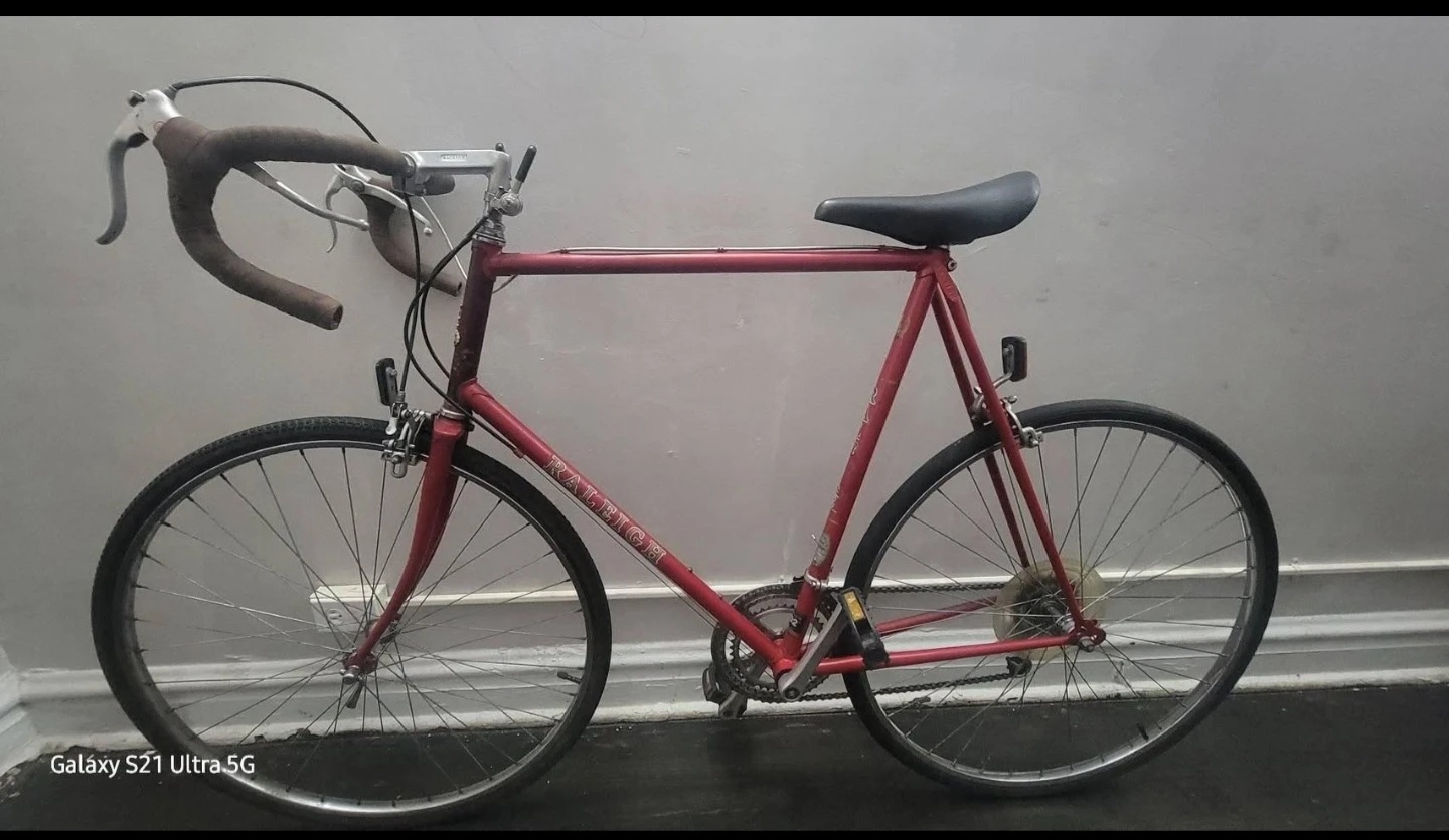 Raleigh Bicycle - Red