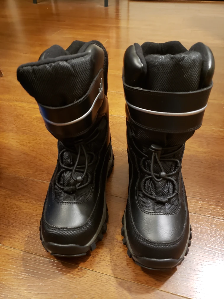 Cougar Black Winter Boots - Size 3