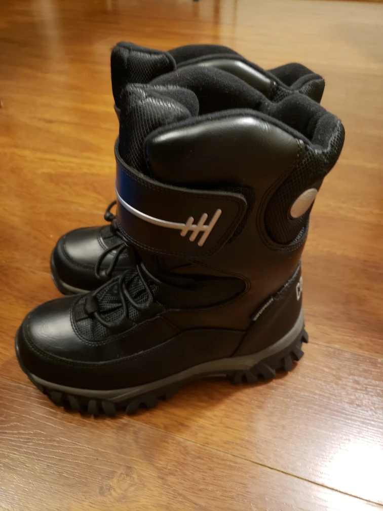 Cougar Black Winter Boots - Size 3 - photo 2