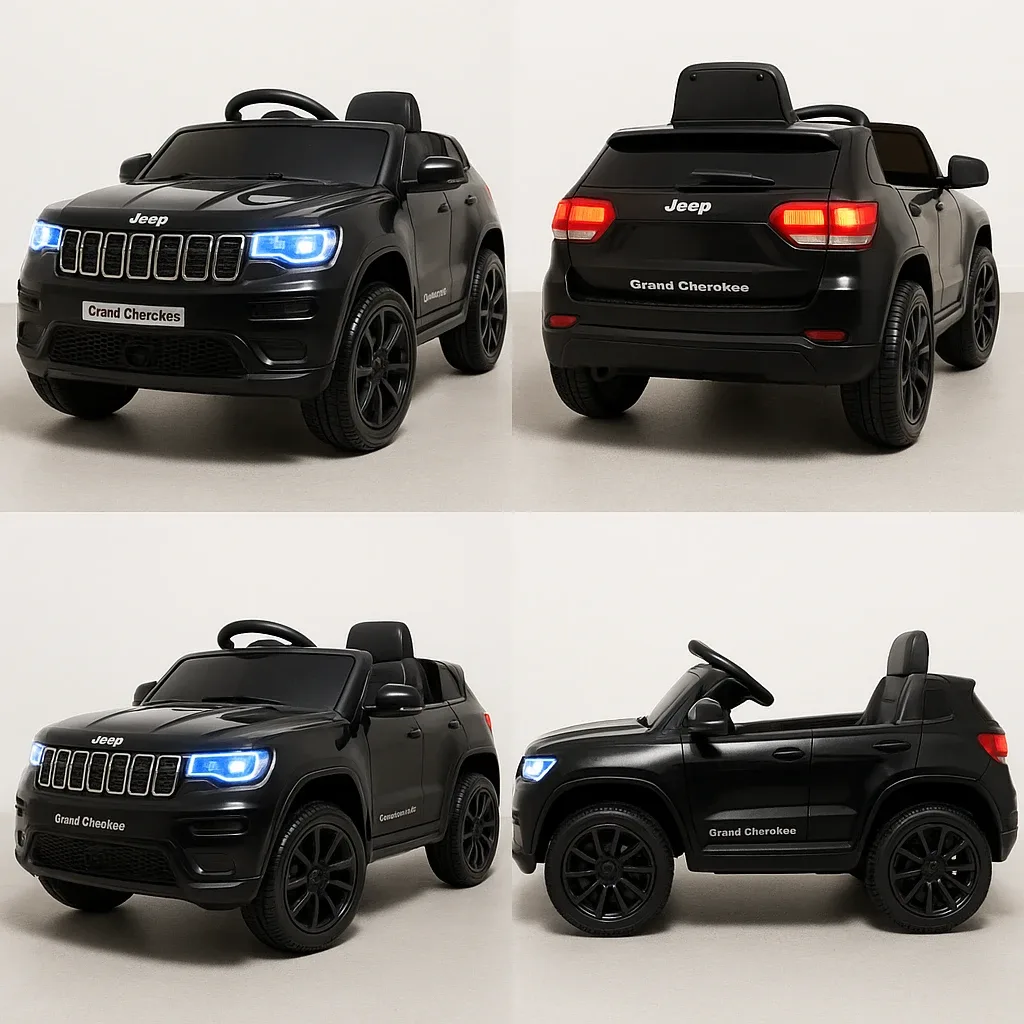 FOR SALE: Licensed Jeep Grand Cherokee 12V Ride-On Car image indicator(3)