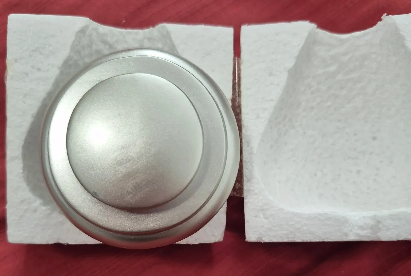 Vimayta Curtain Rod 72-144 Inches - Matte Silver image indicator(8)