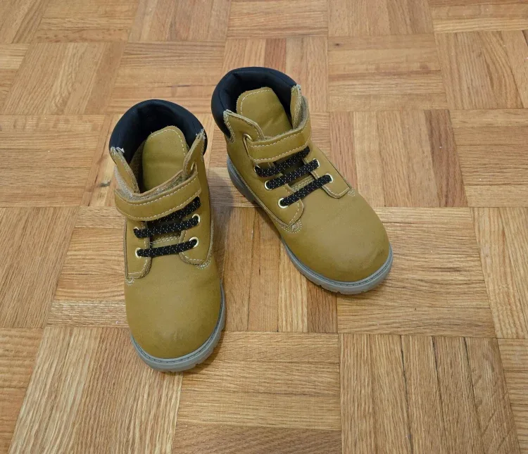 Kids' Tan Boots - Size 10