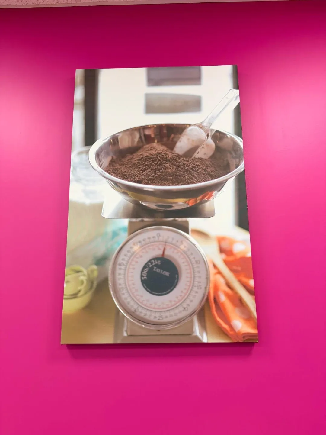 Chair, table, stanchions, canvas paintings image indicator(6)