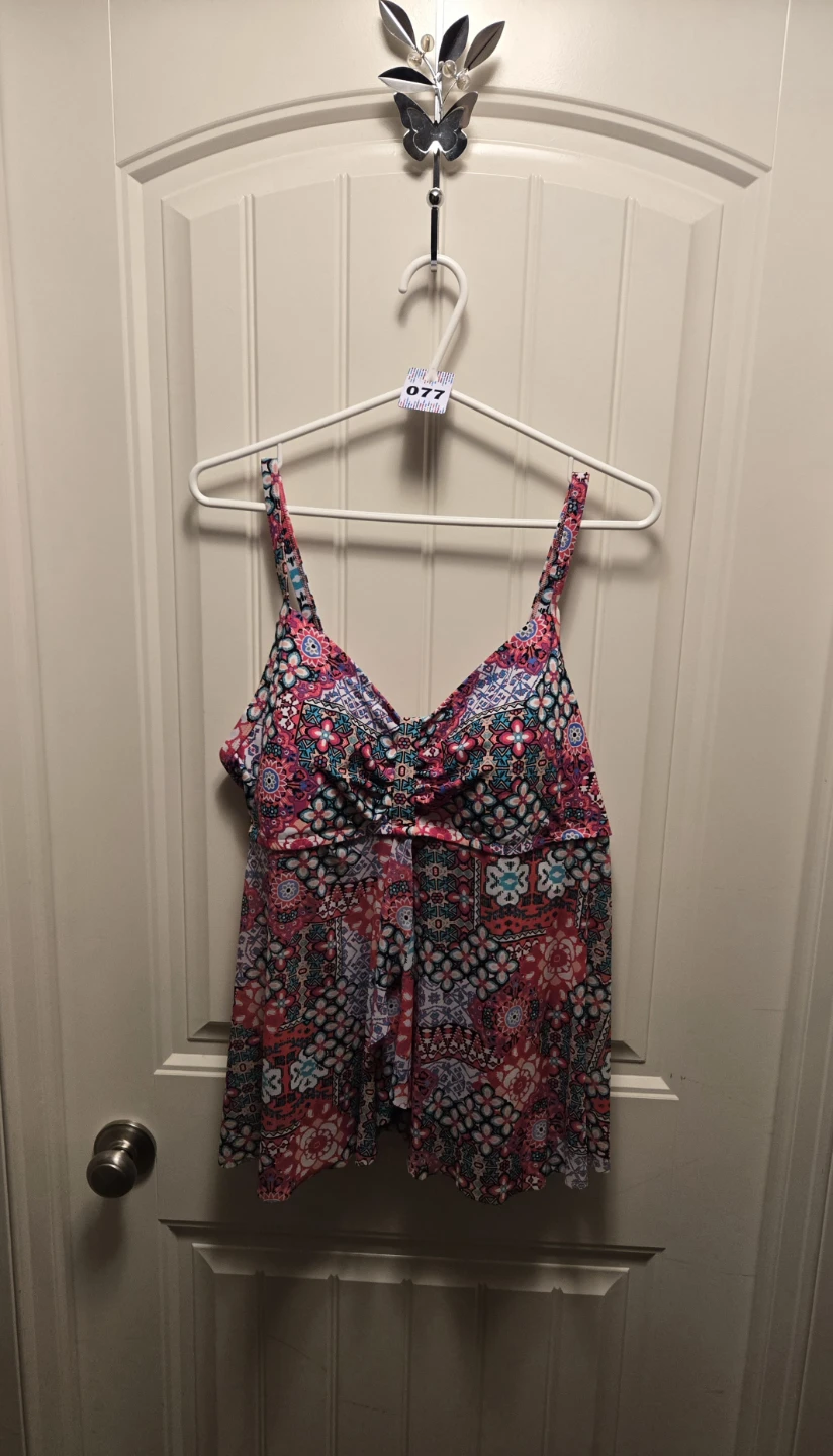 2XL Tankini Swim Top