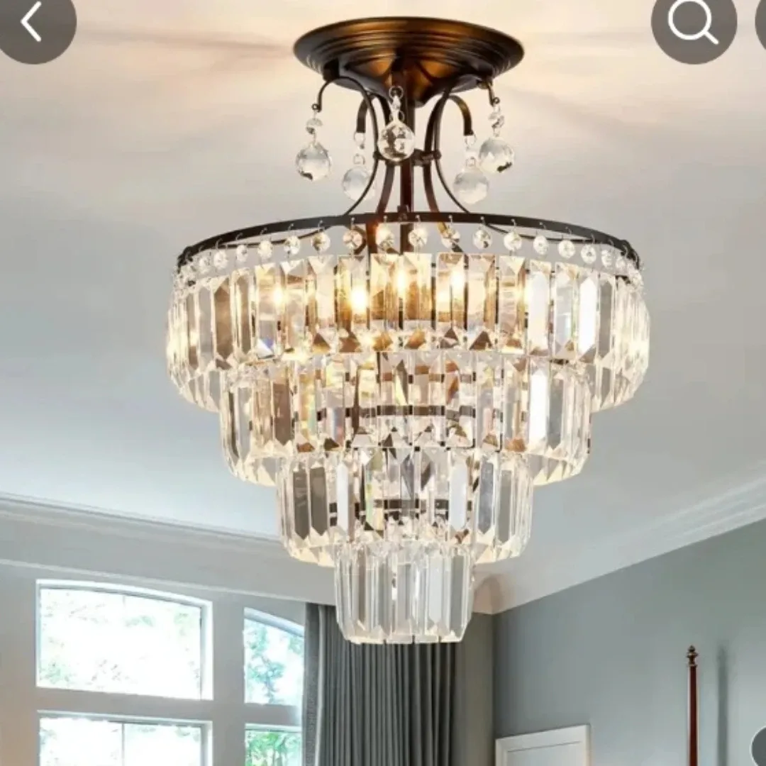 Crystal Chandelier, 20" Height image indicator(3)
