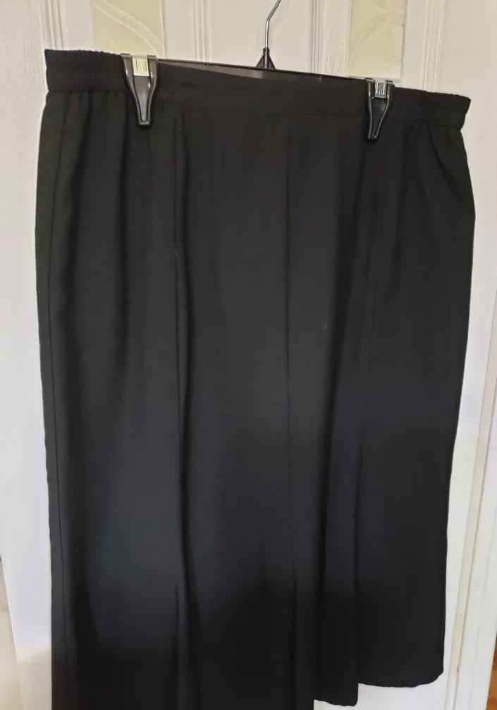 Black Midi Skirt once worn image indicator(2)