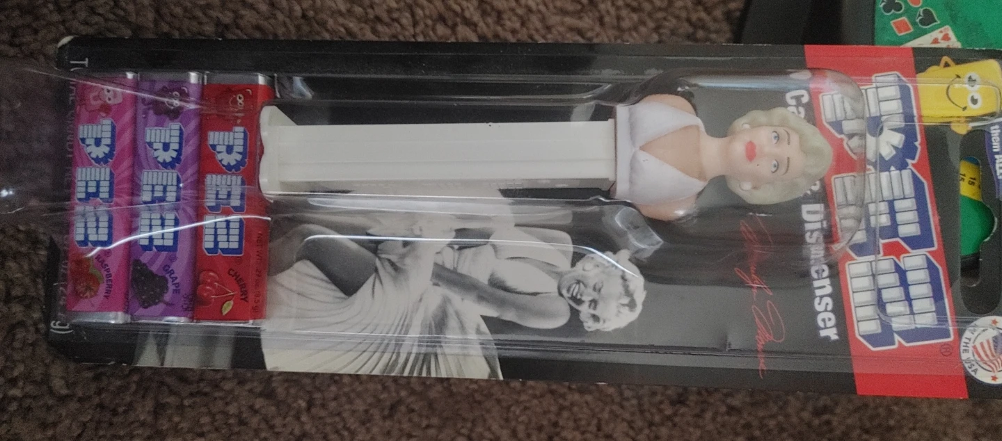 Marilyn Monroe Pez dispenser