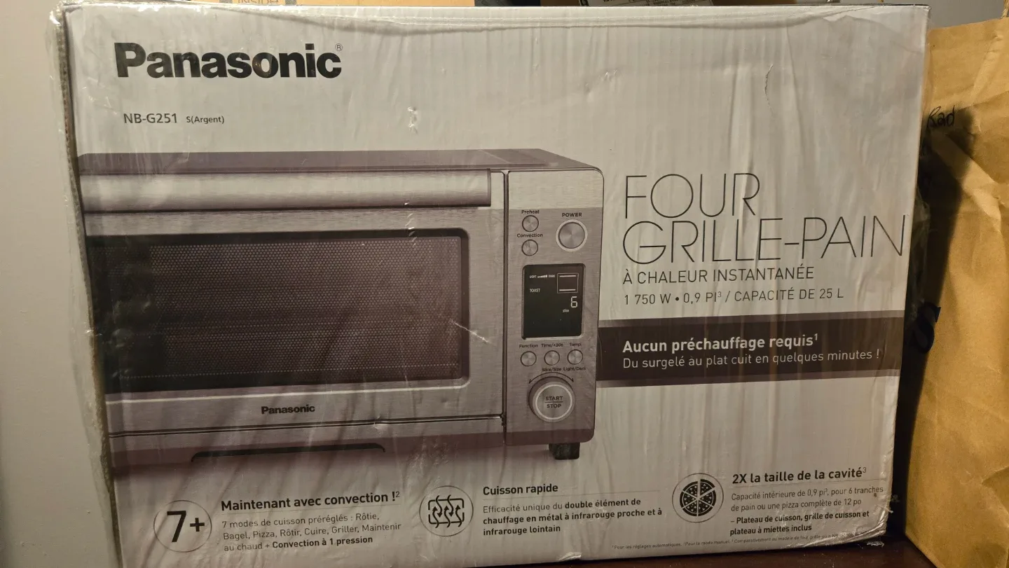 Panasonic NB-G251 Toaster Oven - Silver image indicator(2)