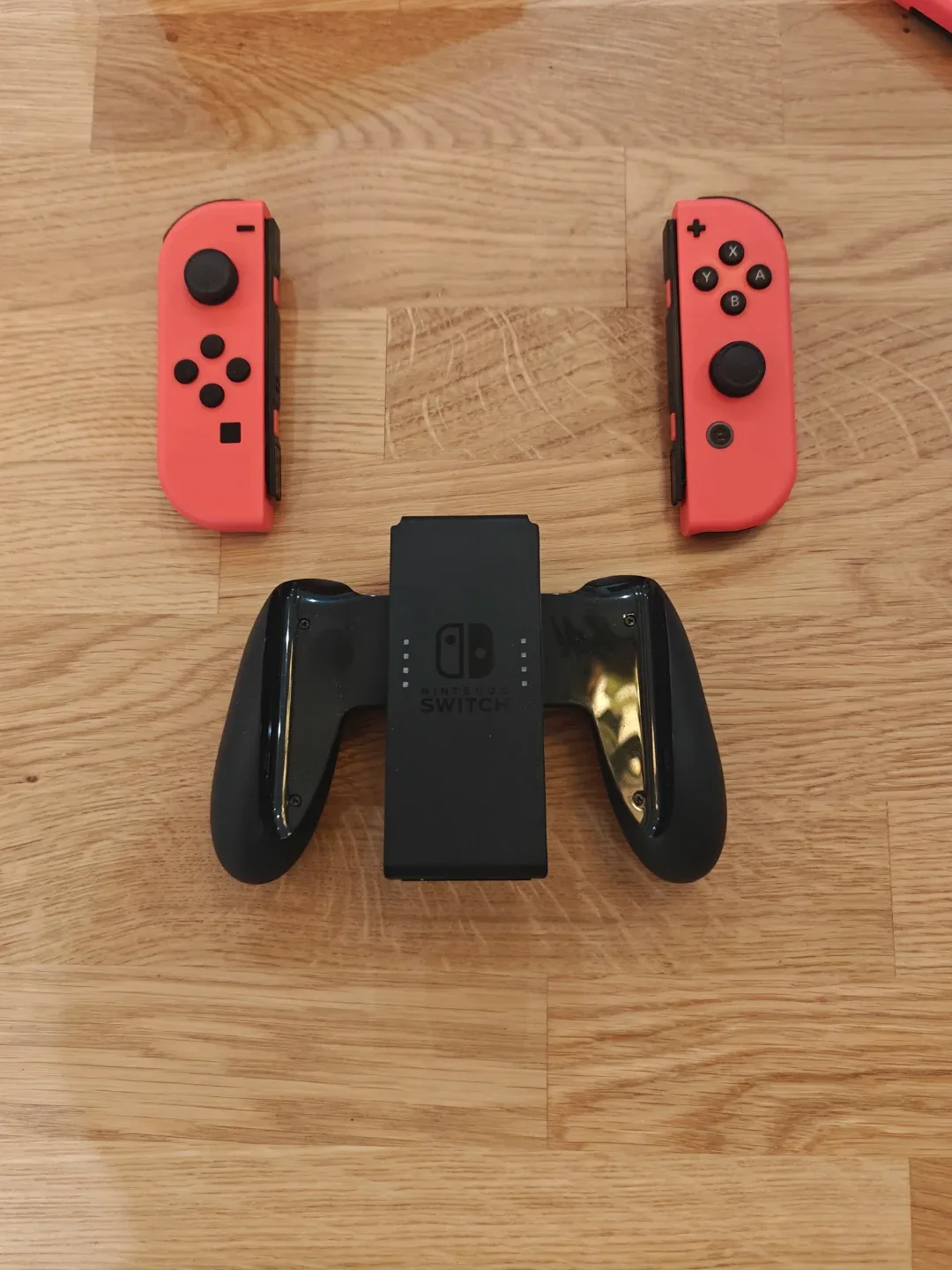 Nintendo Switch Mario Edition with 2 Extra Controllers & 1 game image indicator(6)