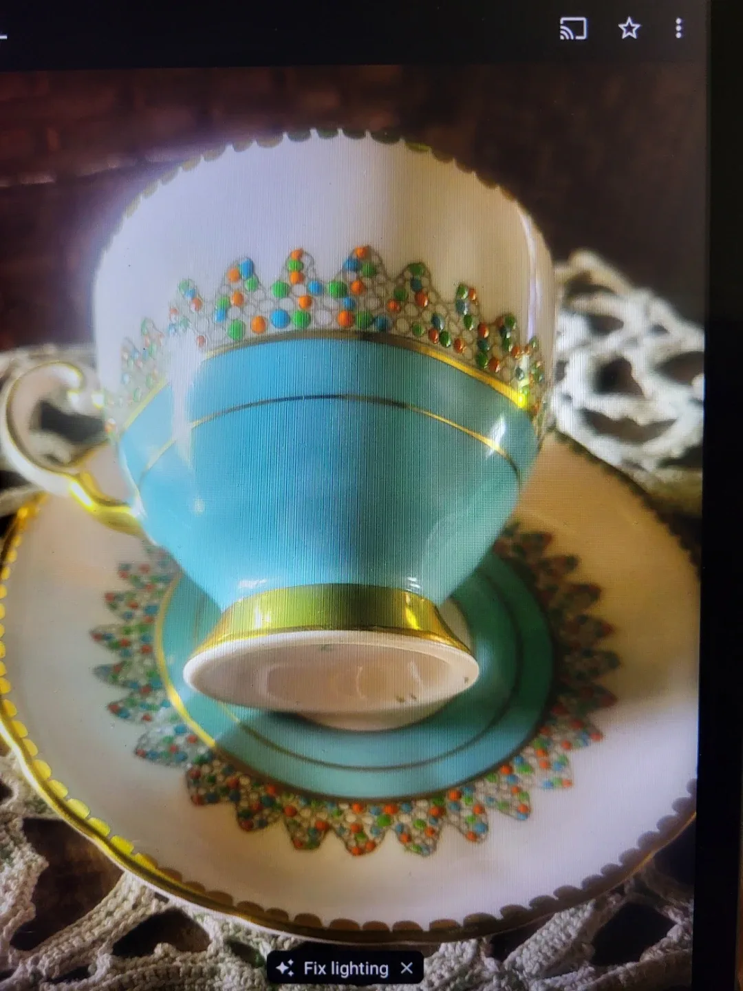 Tuscan Fine English Bone China Teacup & Saucer image indicator(2)