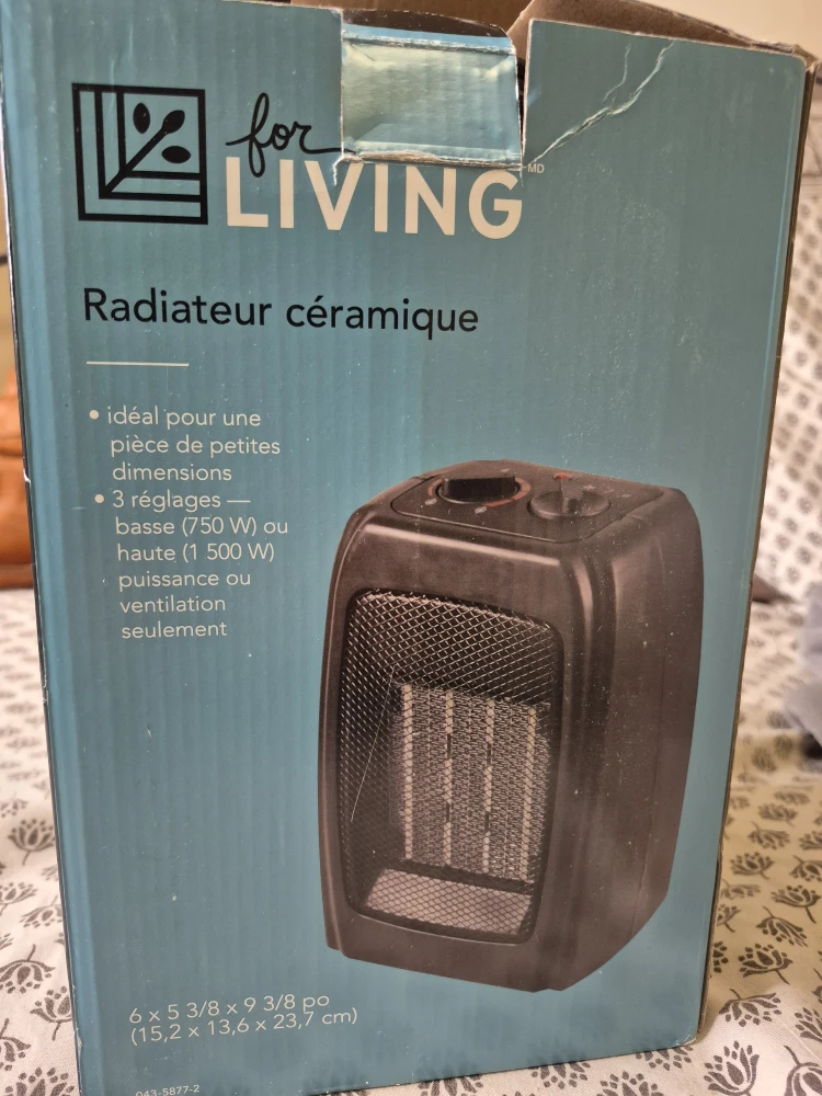 for LIVING Ceramic Heater