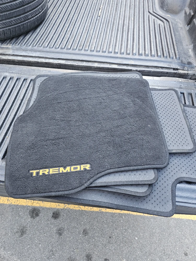 Ford Tremor Floor Mats - Black