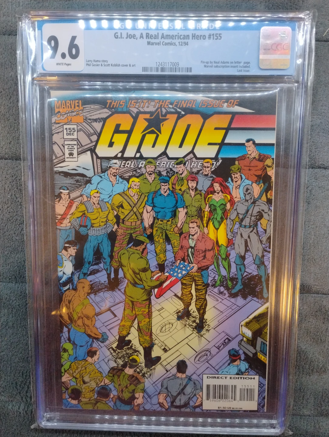 G.I. Joe Comic Book - A Real American Hero #155