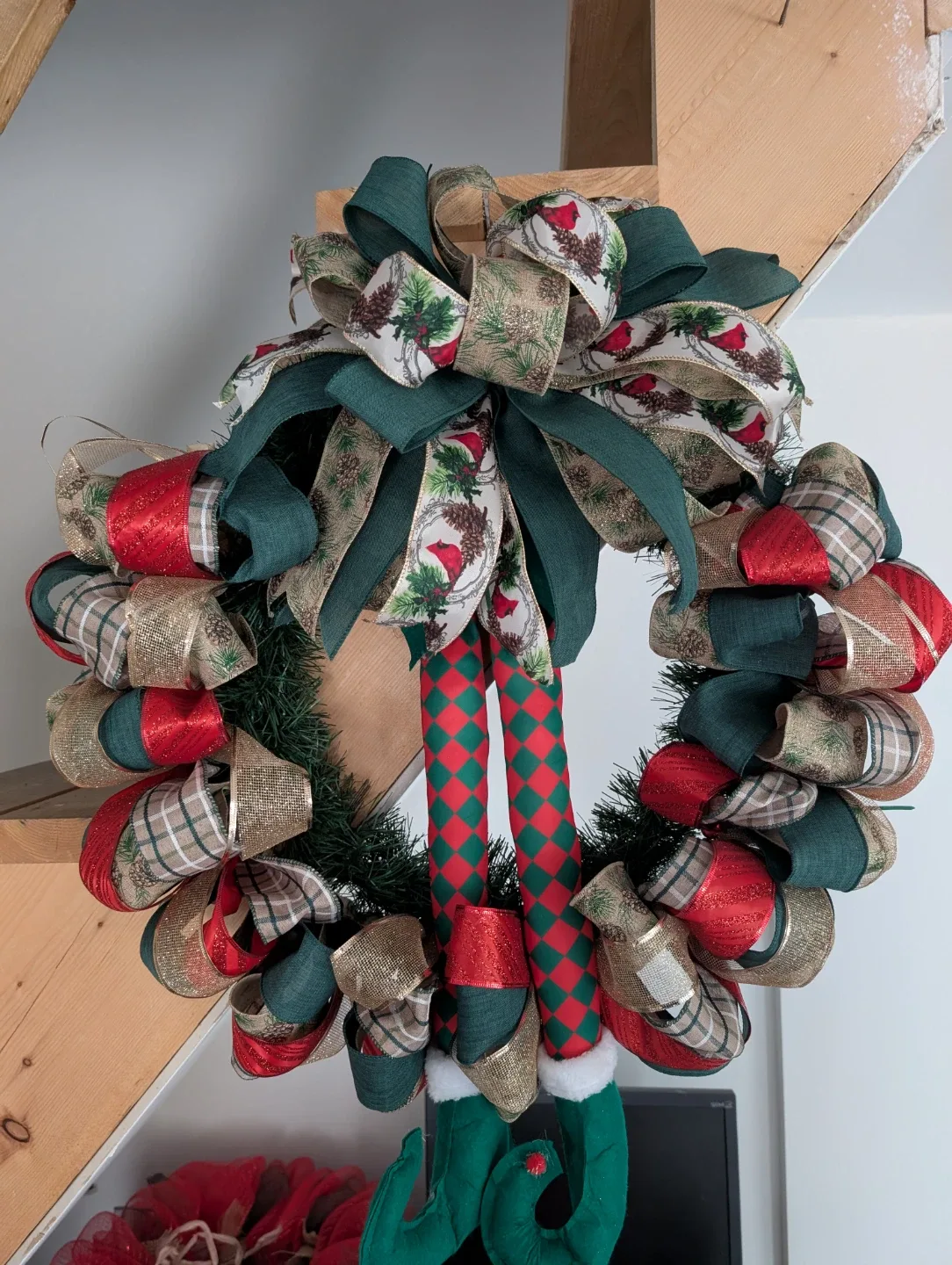 Christmas Elf Wreath