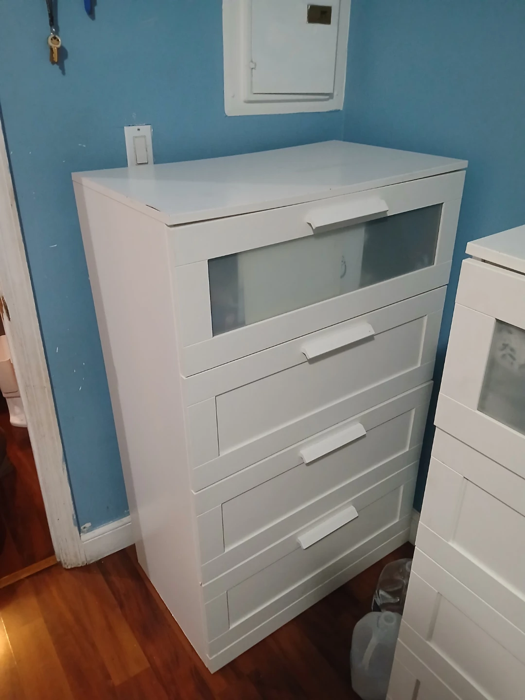 IKEA Hemnes White 5-Drawer Chest