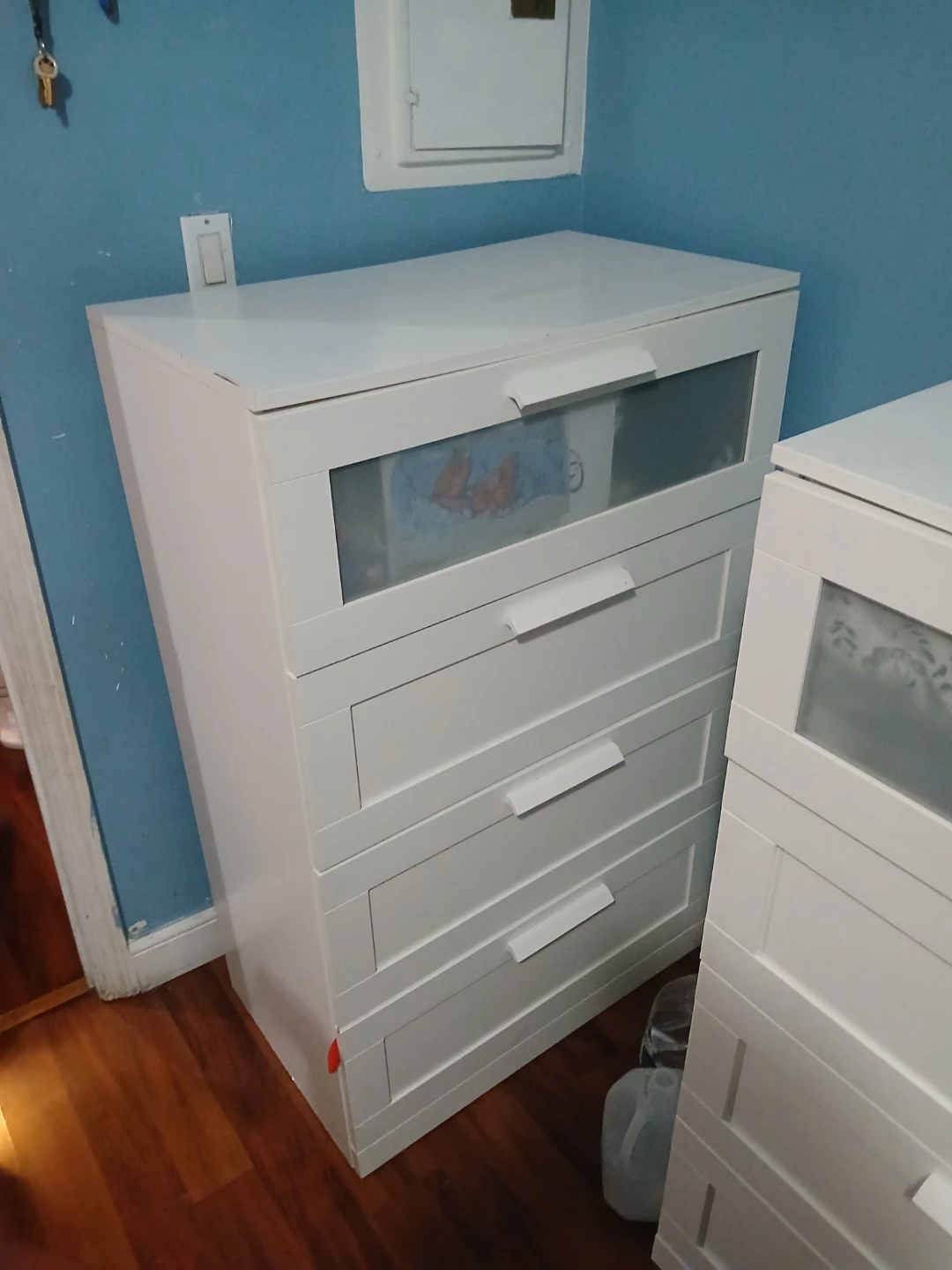 IKEA Hemnes White 5-Drawer Chest - photo 3