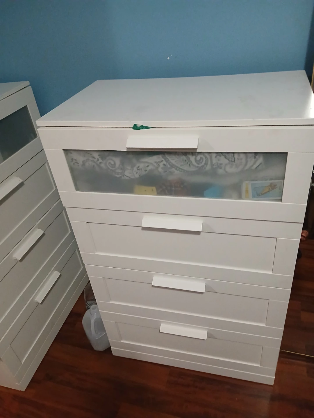 IKEA Hemnes White 5-Drawer Chest - photo 4