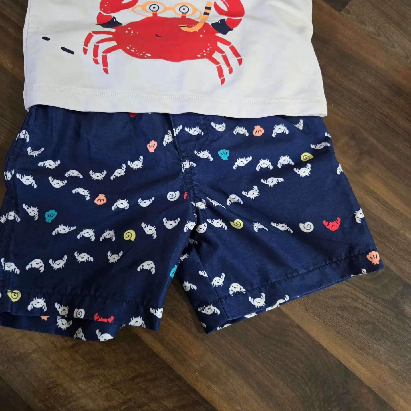 Carter's 24m Rash Guard & Shorts Set image indicator(2)