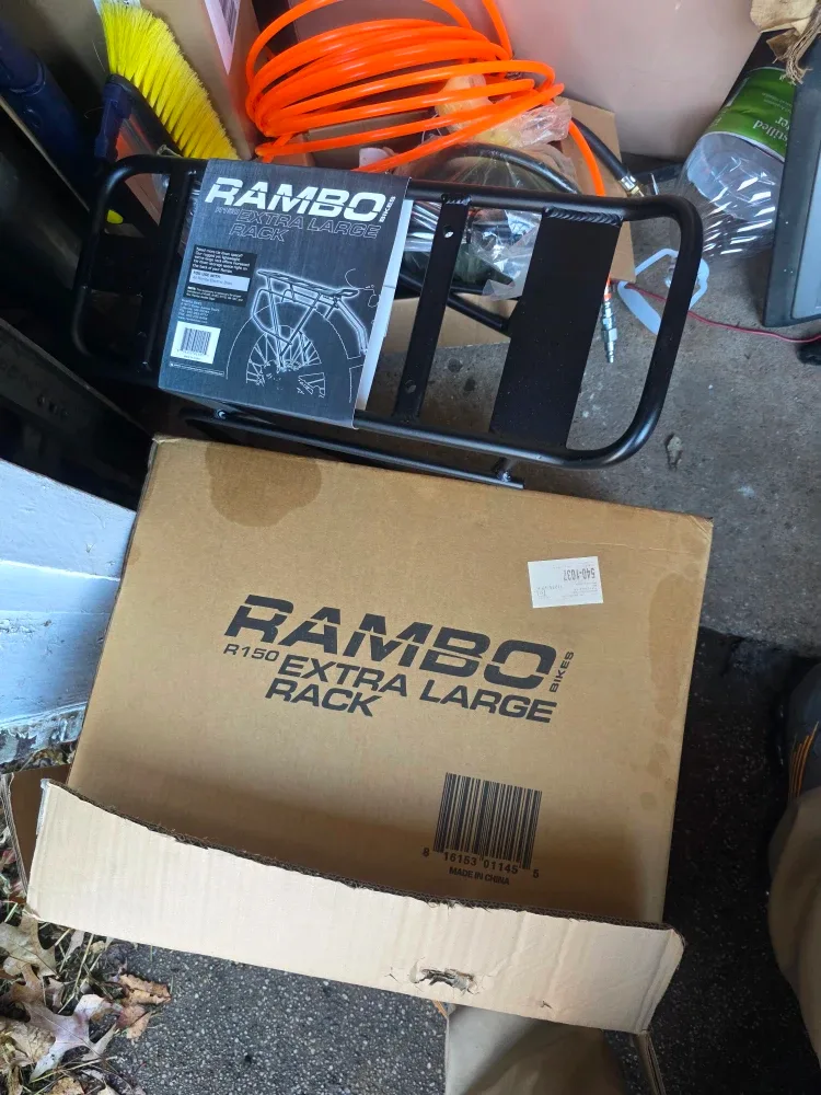 Rambo Bikes R150 Extra Large Rack - New in Box