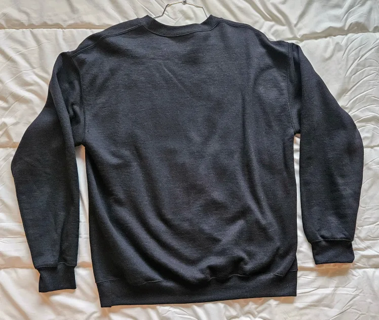 New Tupac Shakur Christmas Sweatshirt Black Size Medium Mint image indicator(2)