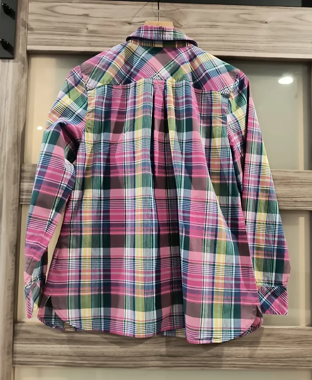 Talbots Plaid Button-Down Shirt - Size M image indicator(6)