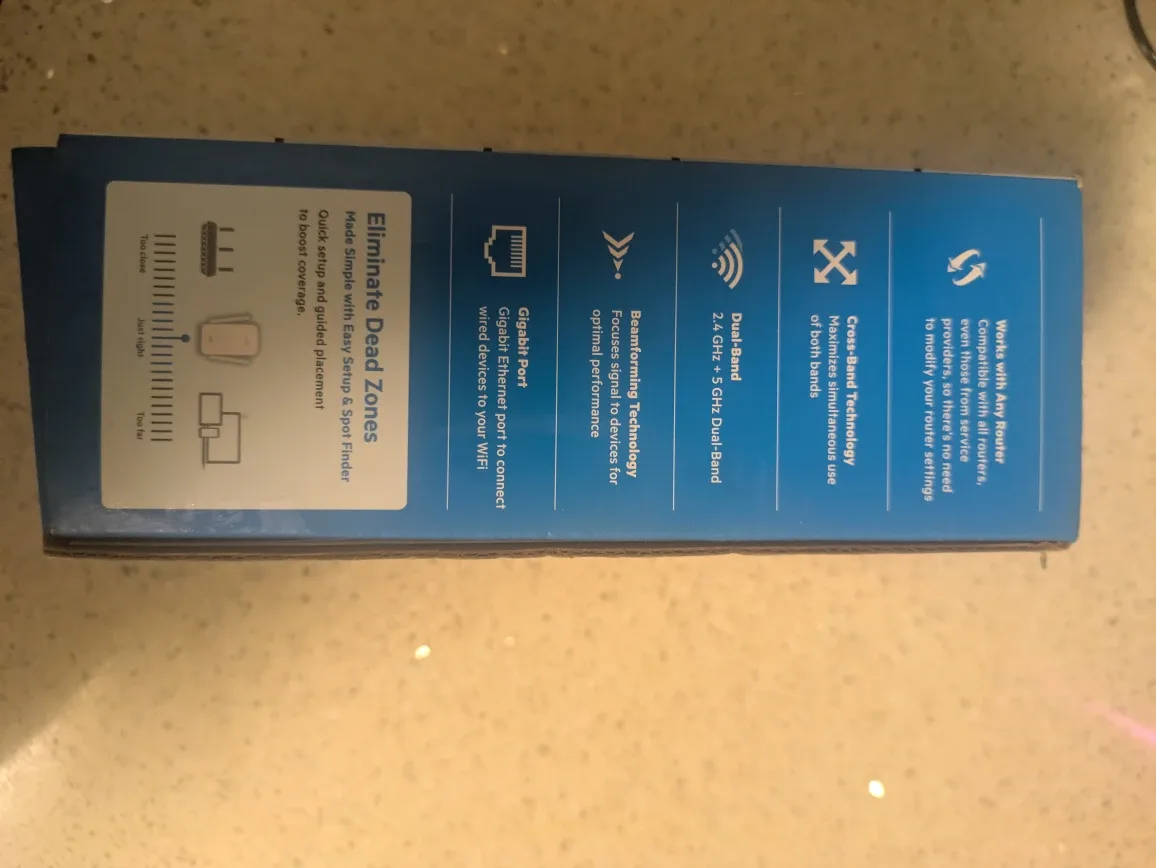 Linksys AC750 WiFi Range Extender -  in Box! image indicator(6)