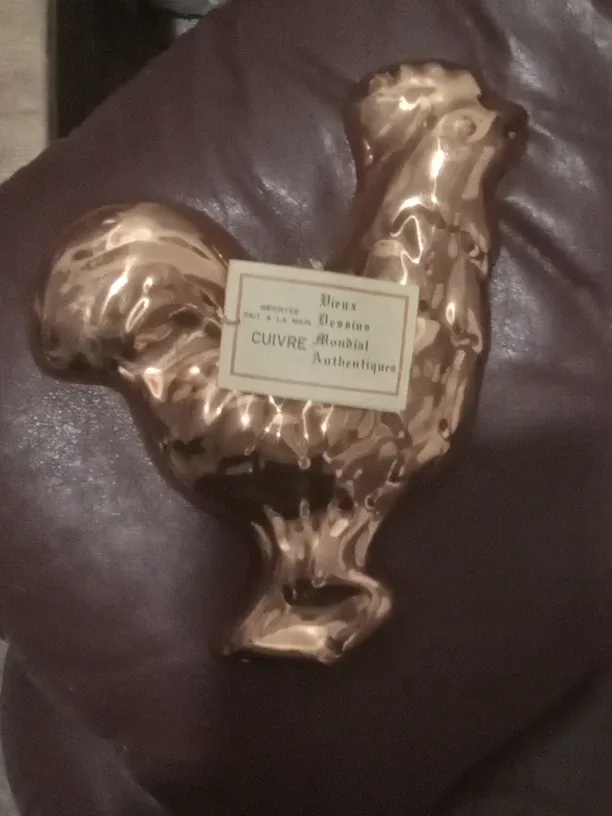 Old World Design Vintage  Copper Rooster image indicator(4)