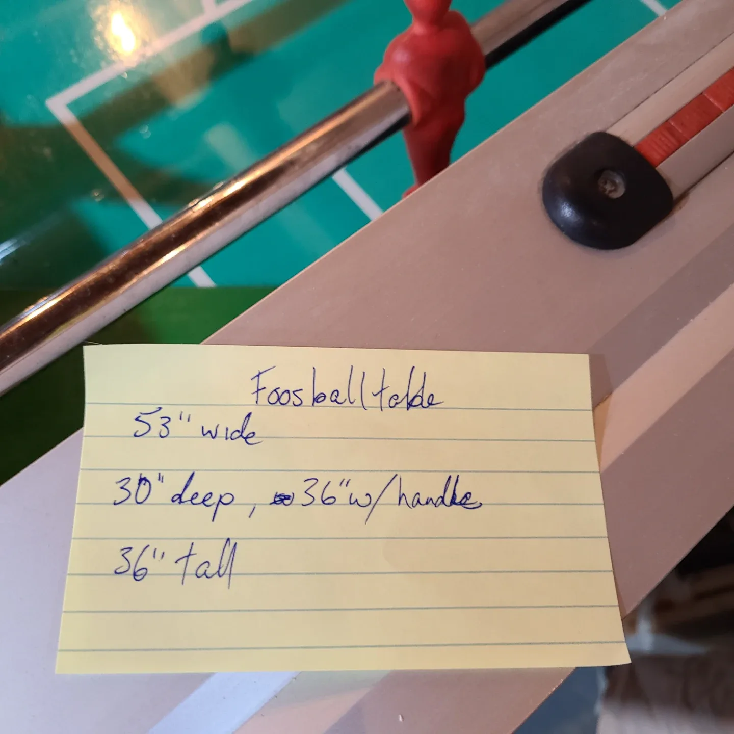 Roberto Sport Foosball Table - Lessolo To Italy for $120! image indicator(10)