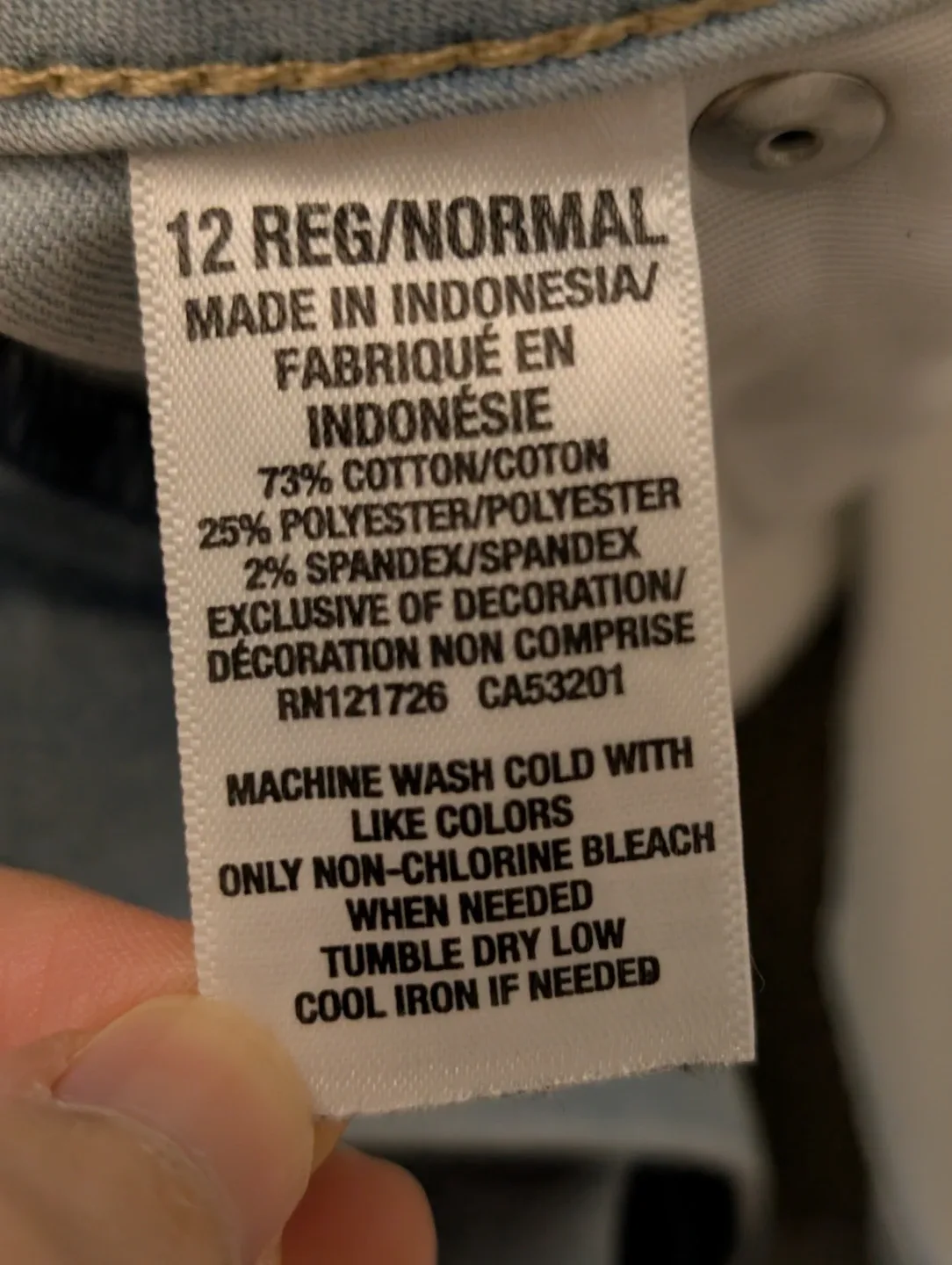 Aeropostale High Waisted Jegging Size 12 Aeropostale Jeans image indicator(3)