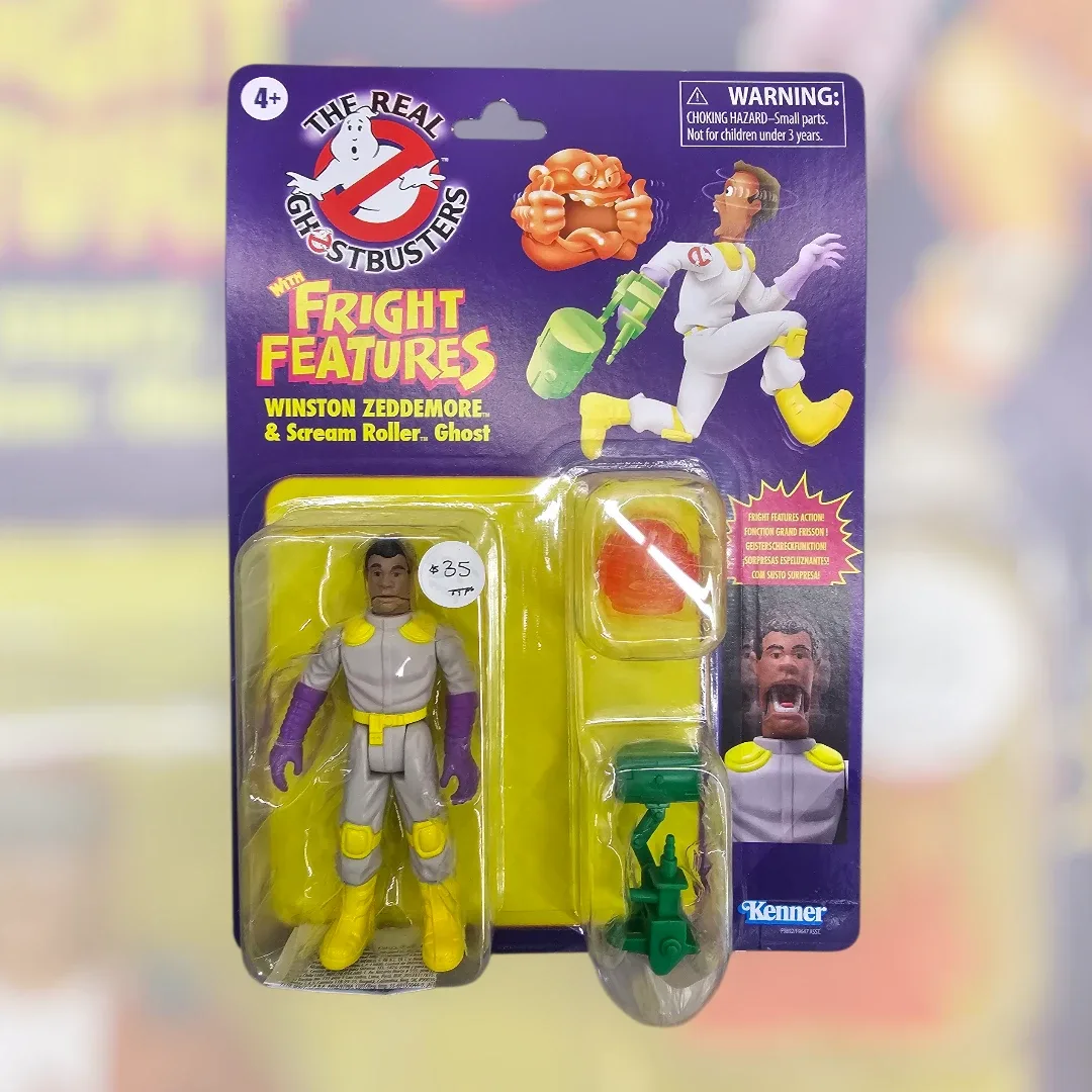 The Real Ghostbusters Winston Zeddemore Fright Features