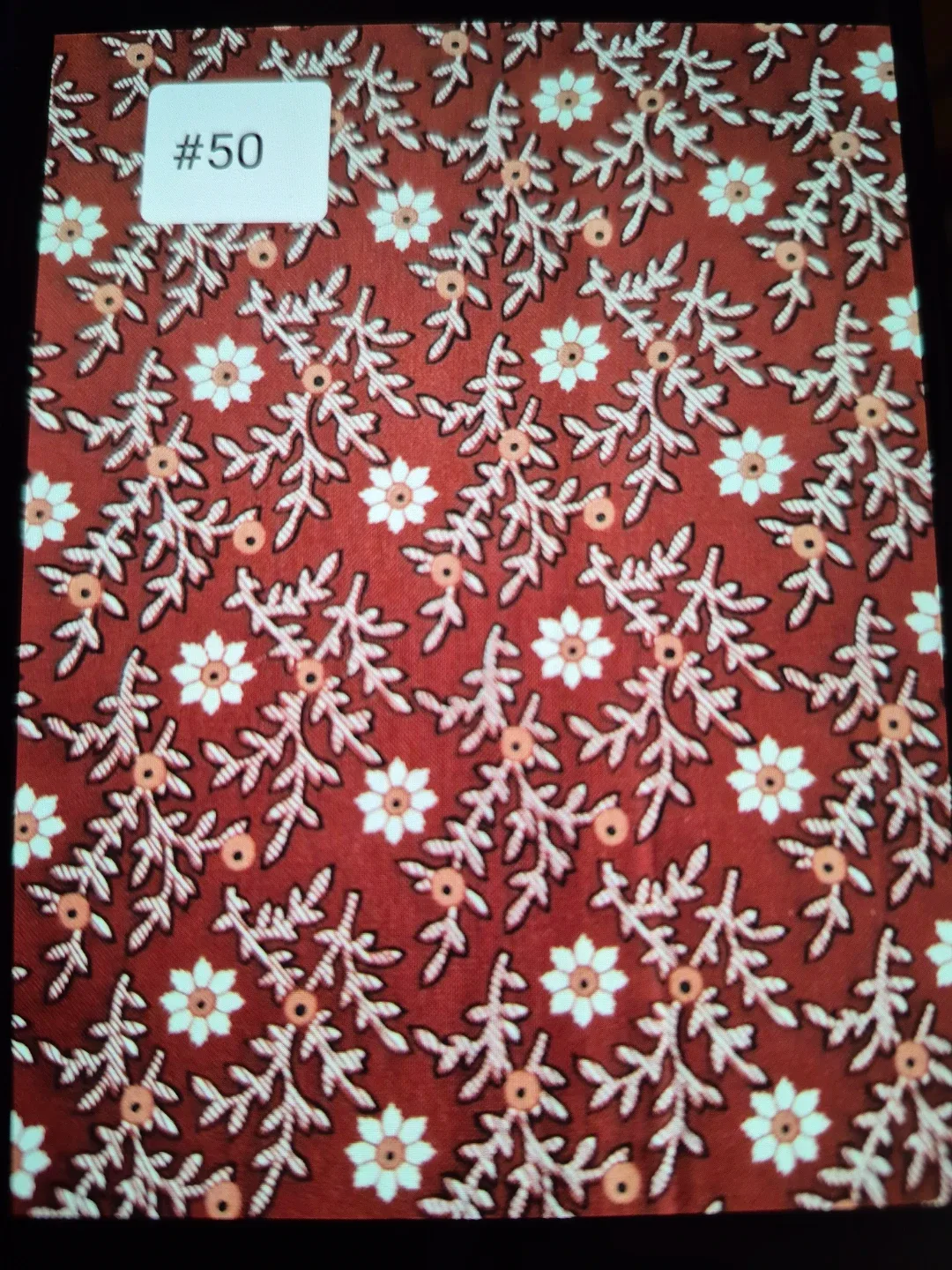 #4 set, 1 meter fabric cotton pieces, price per each