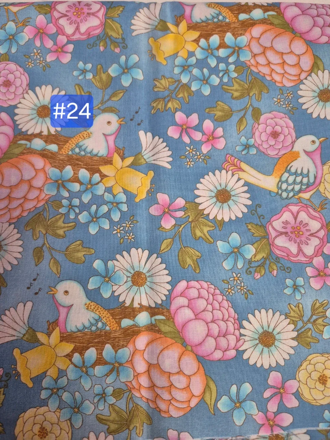 #4 set, 1 meter fabric cotton pieces, price per each image indicator(4)