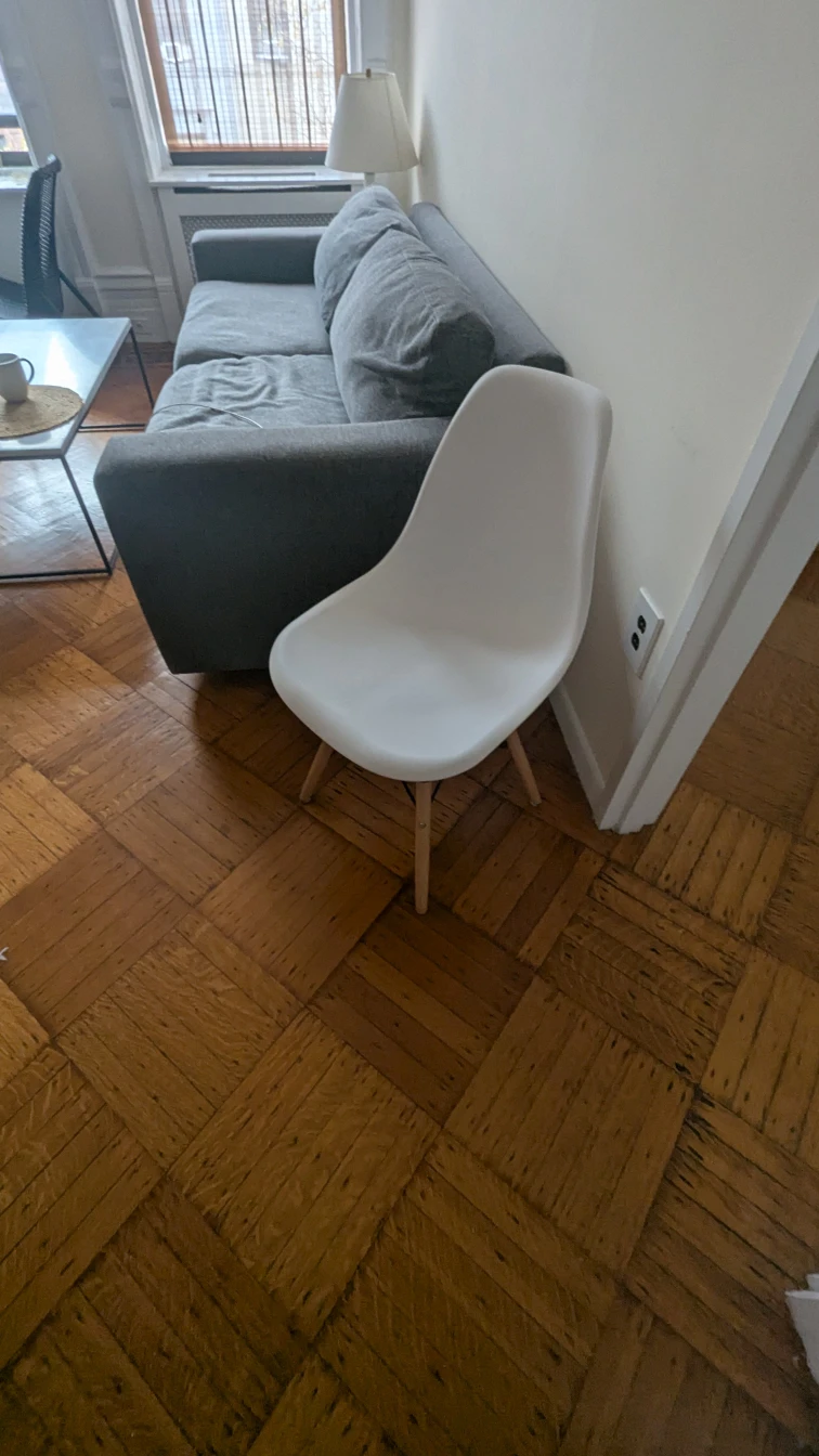 4x Eames Style White Dining Chair - photo 3