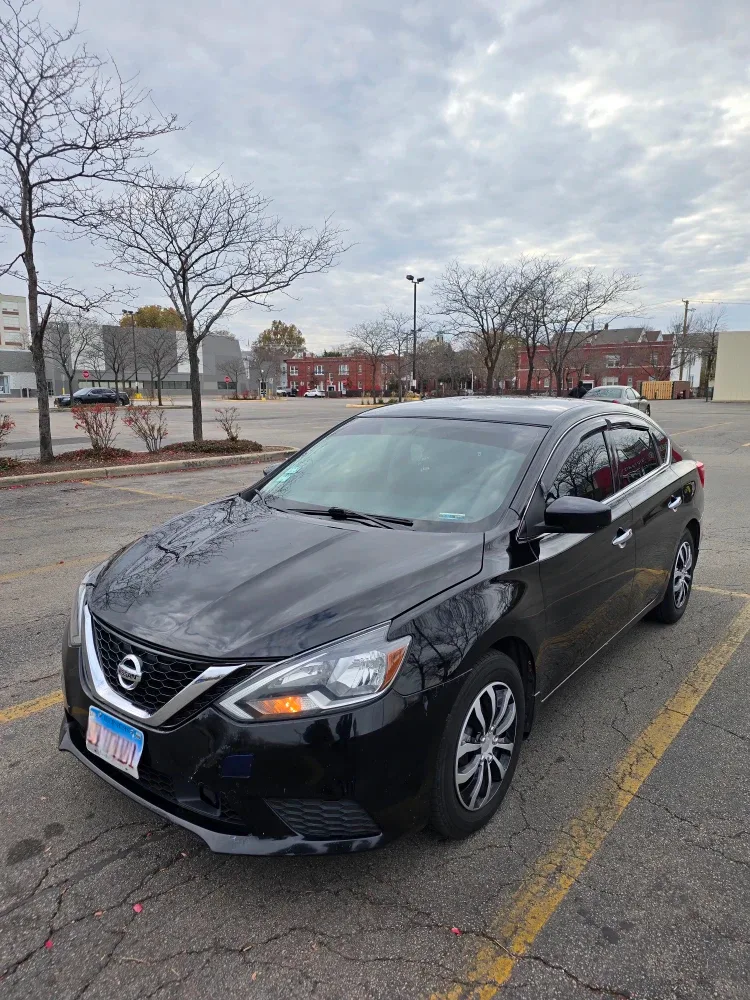 2019 Nissan Sentra ● S Black Sedan 4D