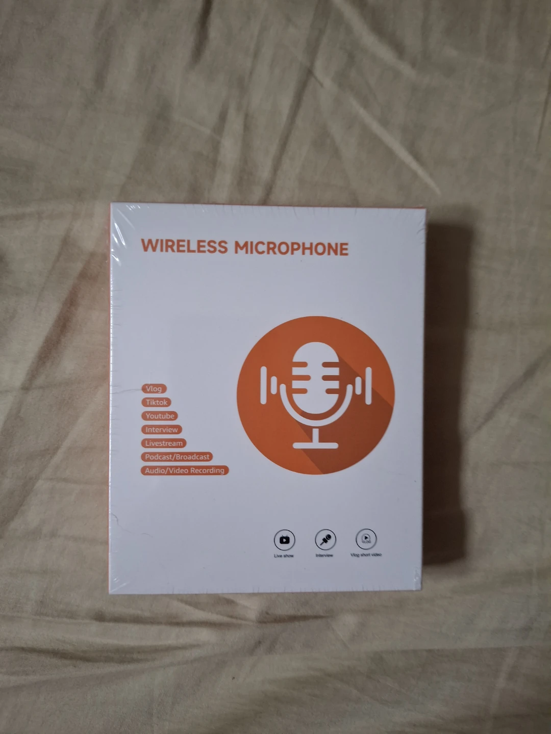 NEW 2pc Pack Wireless Mini Microphone for iPhone - photo 2